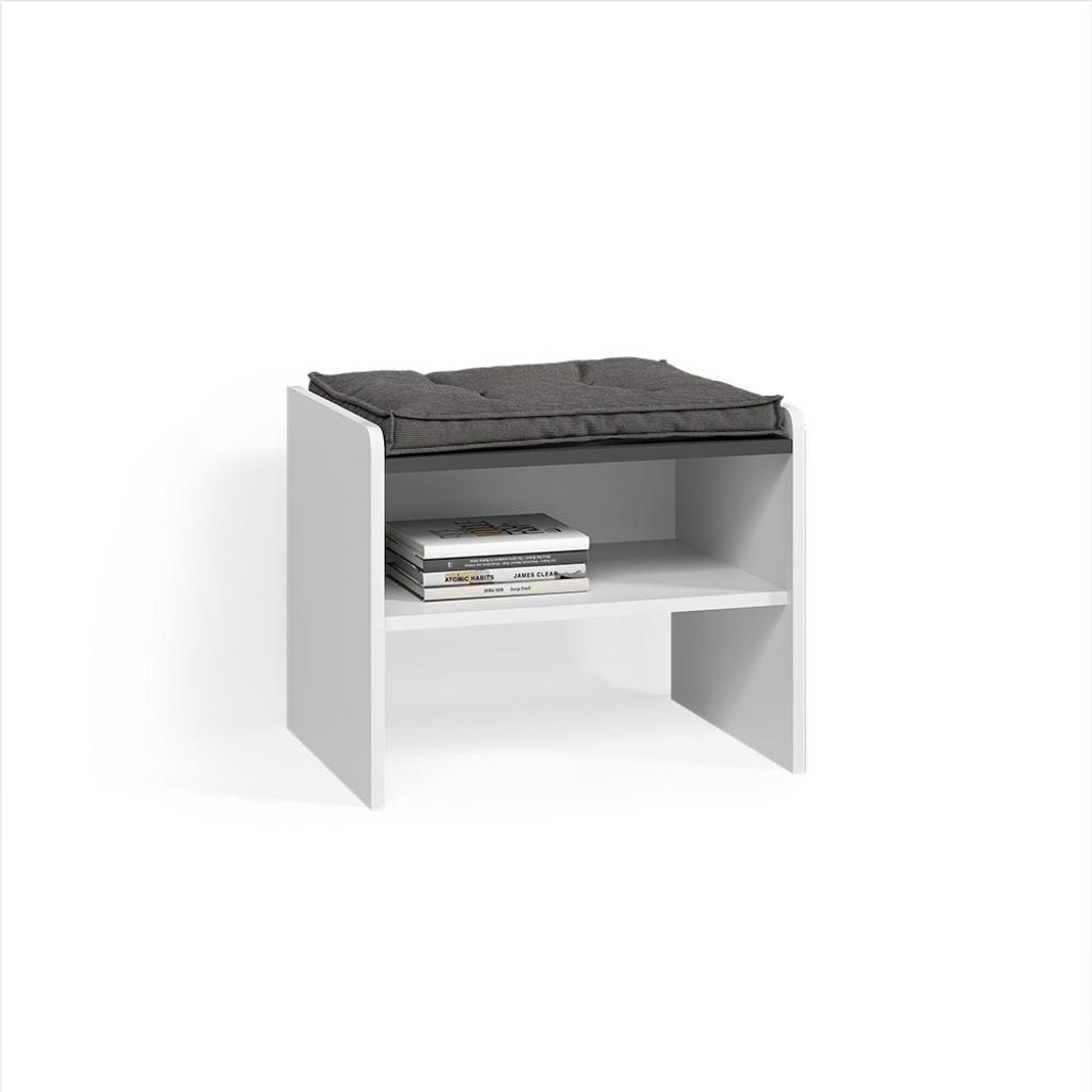 Esszimmerbank Livinity Tiberio Weiß 53.5 x 41.1 cm, Model 58752