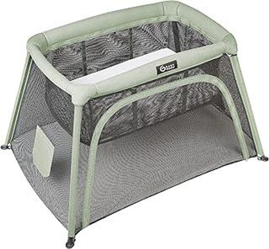 Babymoov Moov & Comfy 3-in-1 Reisebett für Babys und Kleinkinder - bis 20kg, mit zwei Ebenen, Beistellbett für Neugeborene