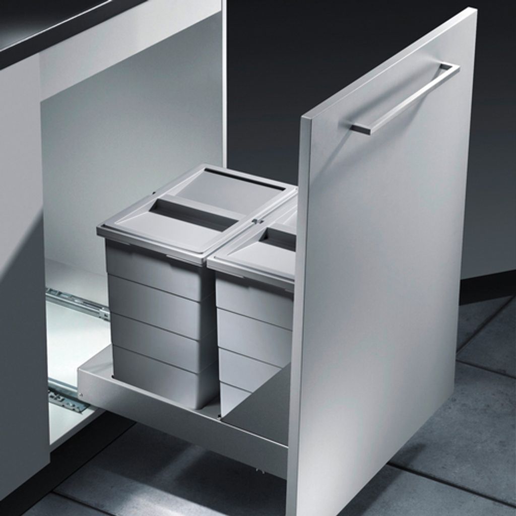 Collecteur de déchets Hailo 3616411 TB Slide Bottom-Mount Image du produit 