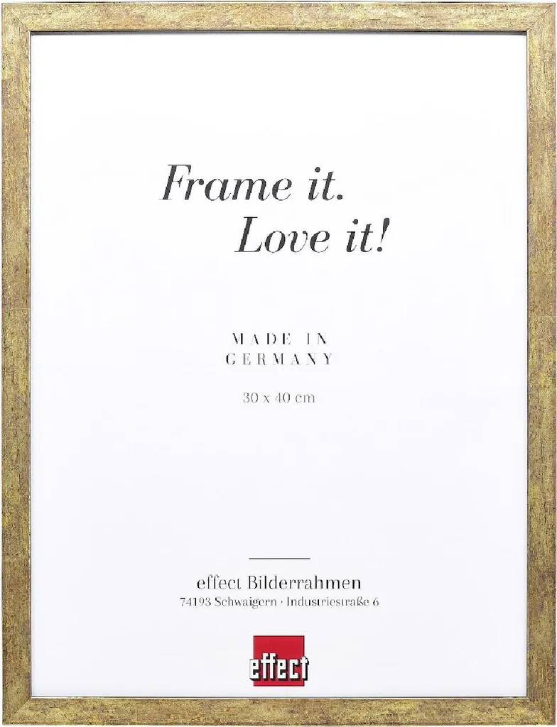 Cornice in Legno Profil 42 Antikgold 10,5x14,8 - Eleganza Senza Tempo