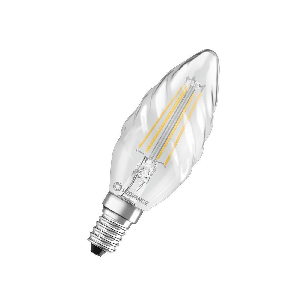 LEDVANCE LED CLASSIC BW 4W 827 klar E14 Lampe 470lm 2700K warmweiss wie 40W 4099854069352