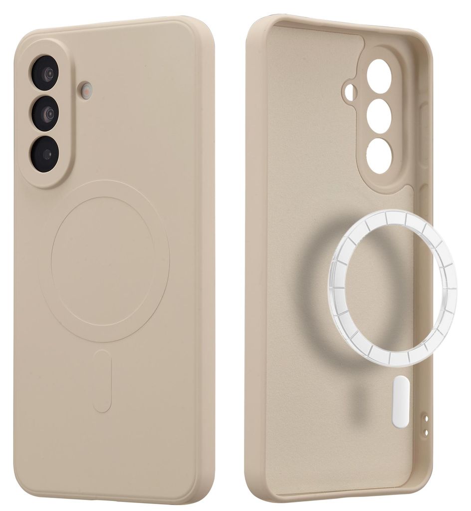 imoshion Color Backcover mit MagSafe für das Samsung Galaxy A37 (5G) – Beige