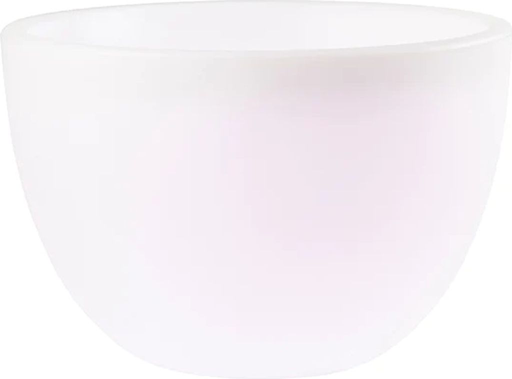 Blumenkübel beleuchtet "Shining Curvy Pot" XM inkl. LED RGB E27 + Fernbedienung