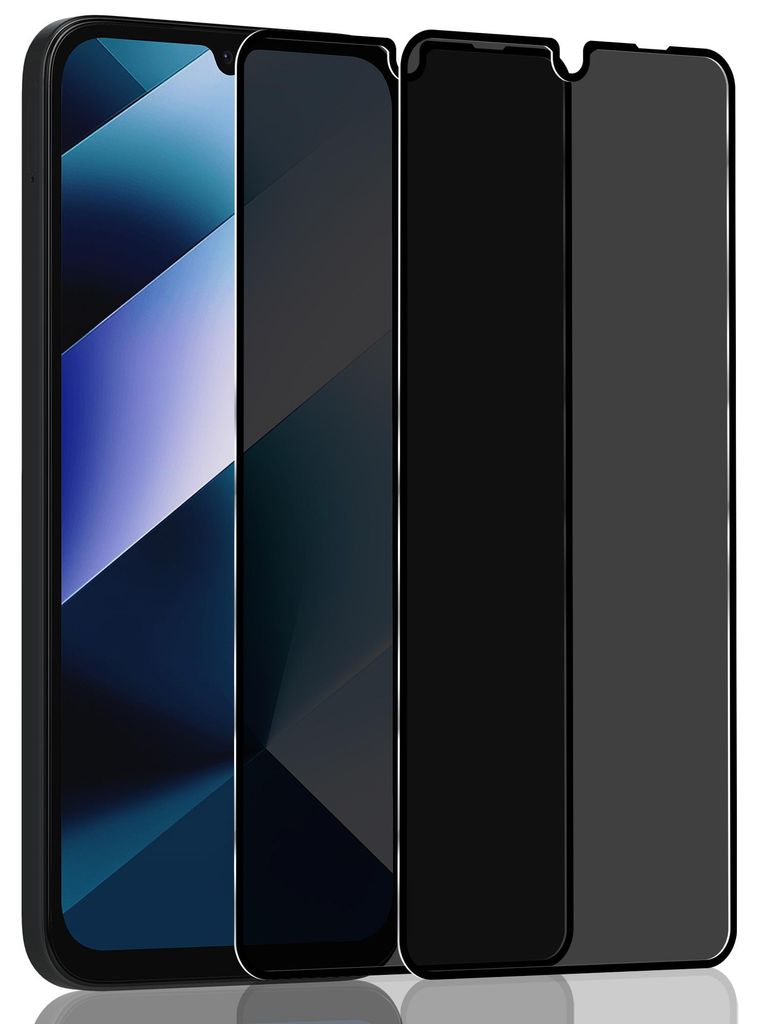 2-Pack Xiaomi Poco C85 4G Privacy Displayschutz - Gehärtetes Glas 9H - Super Qualität 3D