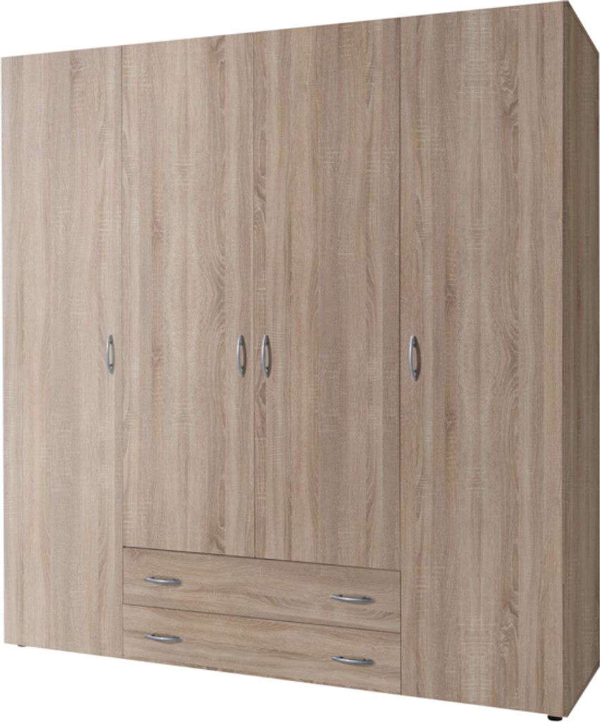 Schlafkontor Base Kleiderschrank Holzwerkstoff Dekorfolie 4 Produktbild 