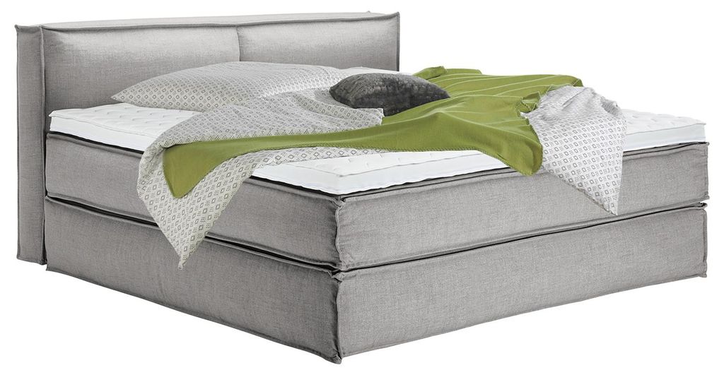 home24 Boxspringbett mit Kopfteil - Premium