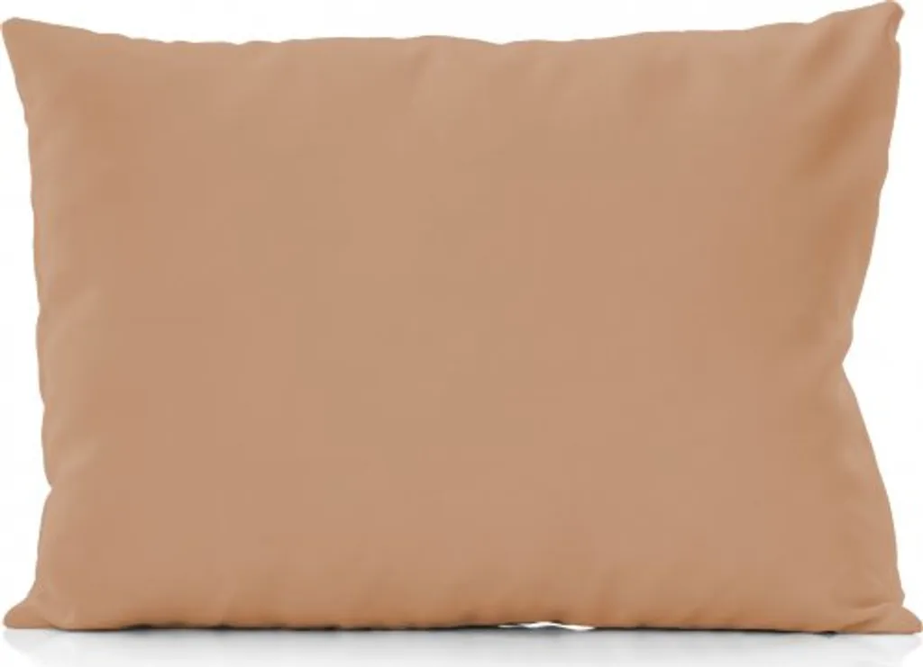 Taie d'oreiller coton beige 45x60 : Fini les irritations nocturnes