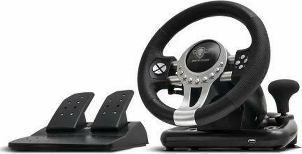 Volant avec pédales pour un contrôle précis contre la manette