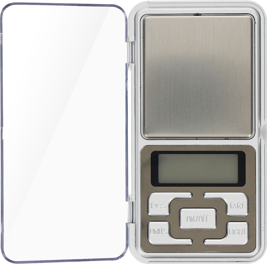 Avizar, Digitale Taschenwaage Tragbar, Grau