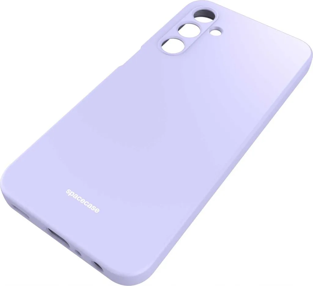 Coque en silicone Galaxy A25 5G SPACECASE Violet - Protection flexible - 5