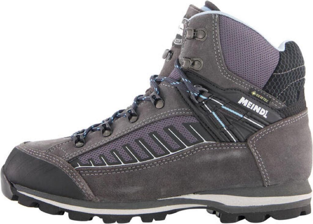Meindl Damen Trekkingstiefel Air Revolution Lady wasserdichter Wanderstiefel Grau