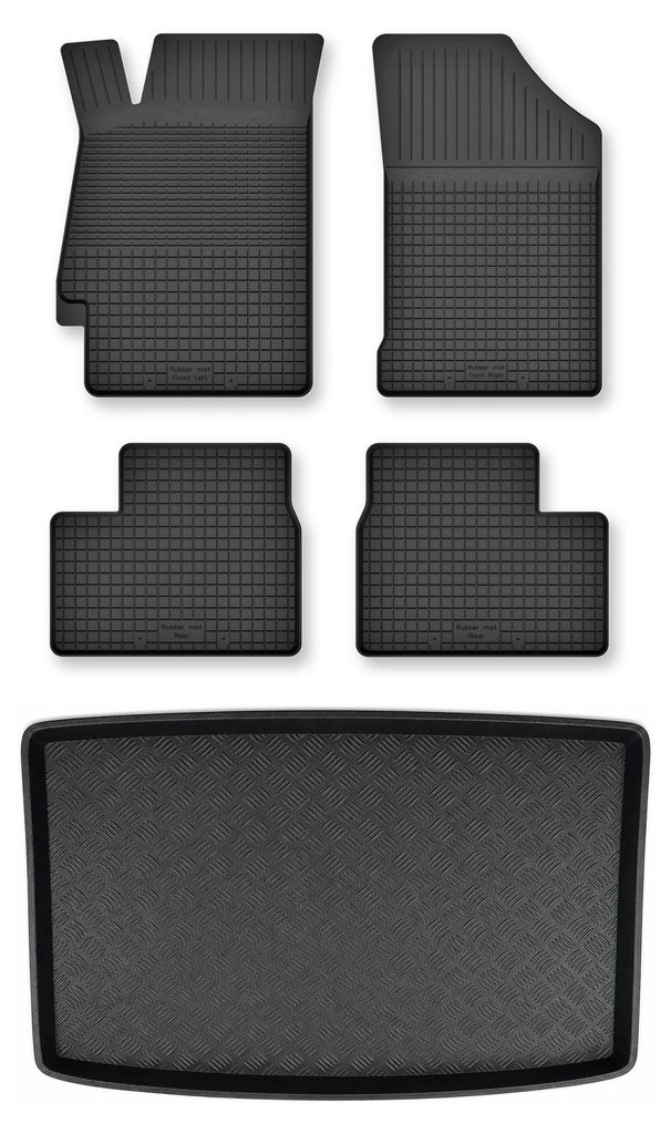 Tapis en caoutchouc + bac de coffre pour Kia Stonic depuis Image du produit 