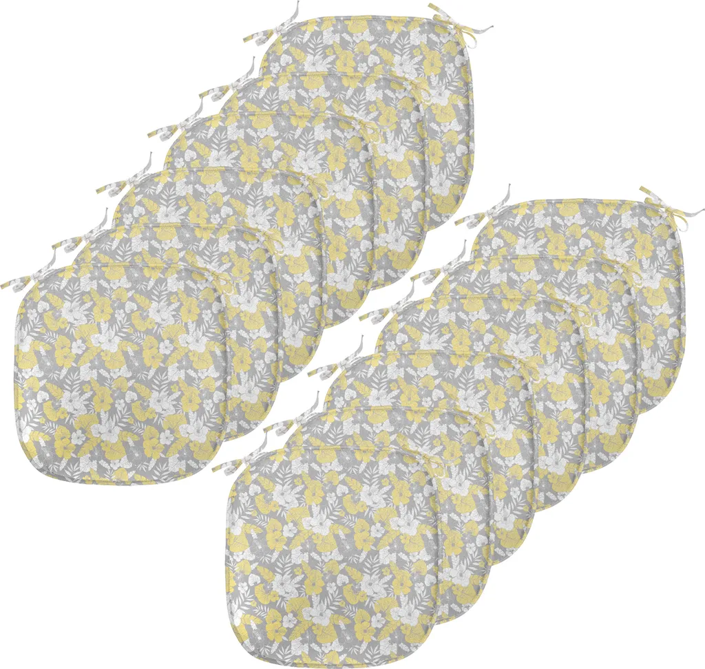 Cuscini Decorativi 40x40 Hawaii Luau - Pack 12 Imbottiture Sedie
