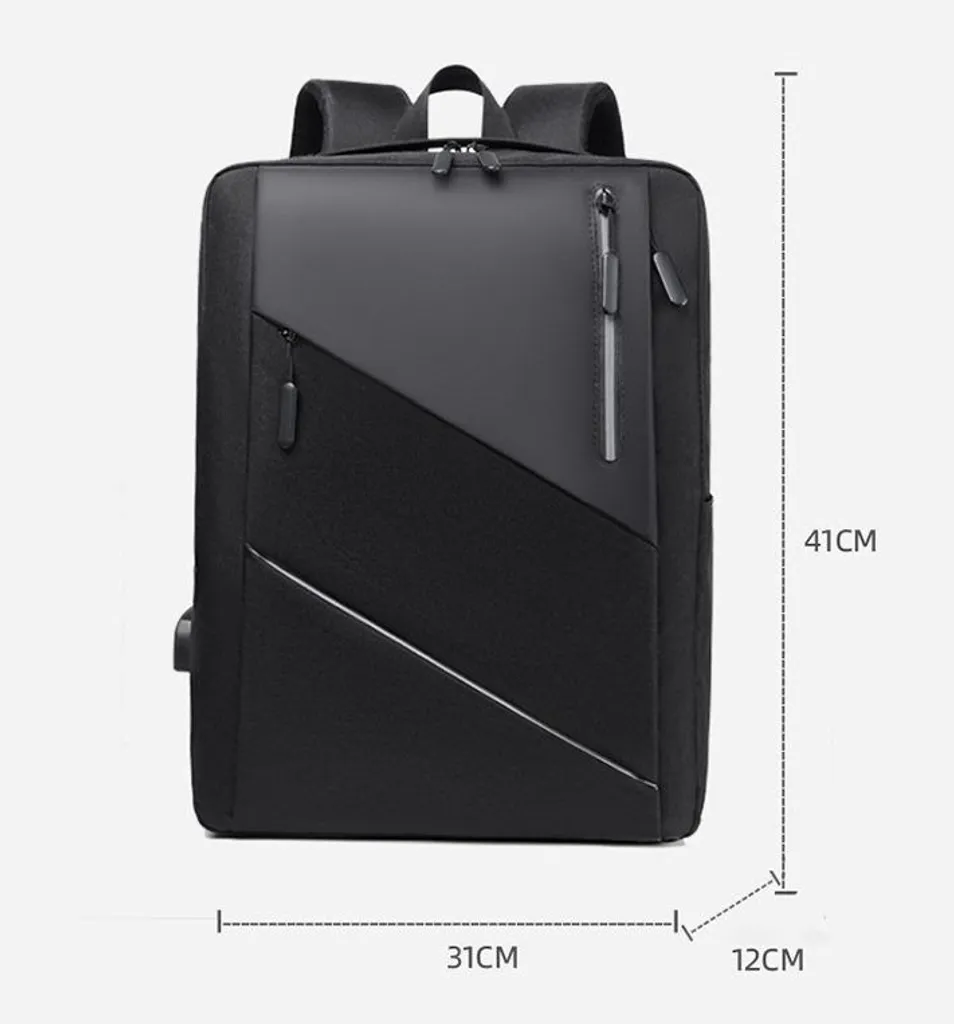 Sac à dos Permani PLC36882BLACK robuste avec compartiment rembourré