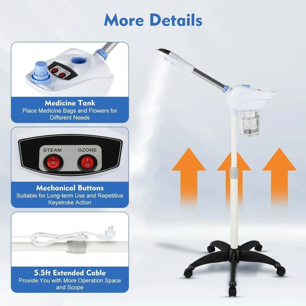 Vapozone professionnel avec buse rotative 360° et réservoir de 800 ml - 11