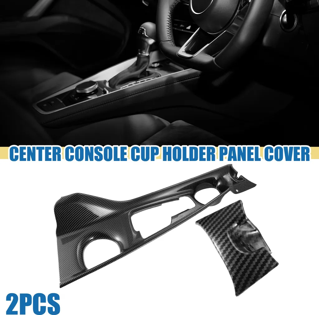 Protection de Console Centrale pour Porte-Gobelet de Voiture en Noir