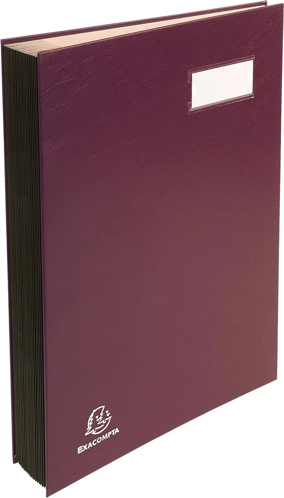 Cartella Signature 24244E Bordeaux: Classificatore 24 Scomparti Professionale