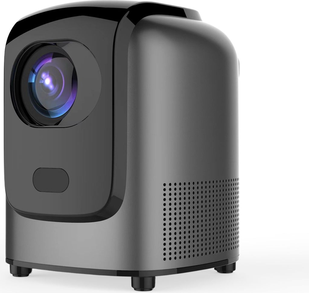 Projektor 1080P Heimkino Android 9.0 Videoprojektor mit WLAN 6 BT-Netzwerke unterstuetzen 4K-Dekodierung 100-Zoll-Display Gleiche Bildschirmtechnik...