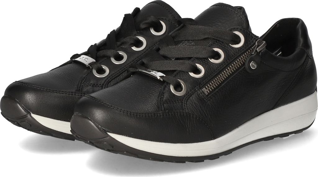 Ara Low Sneaker OSAKA Damen Sneaker Glattleder Schwarz Produktbild 