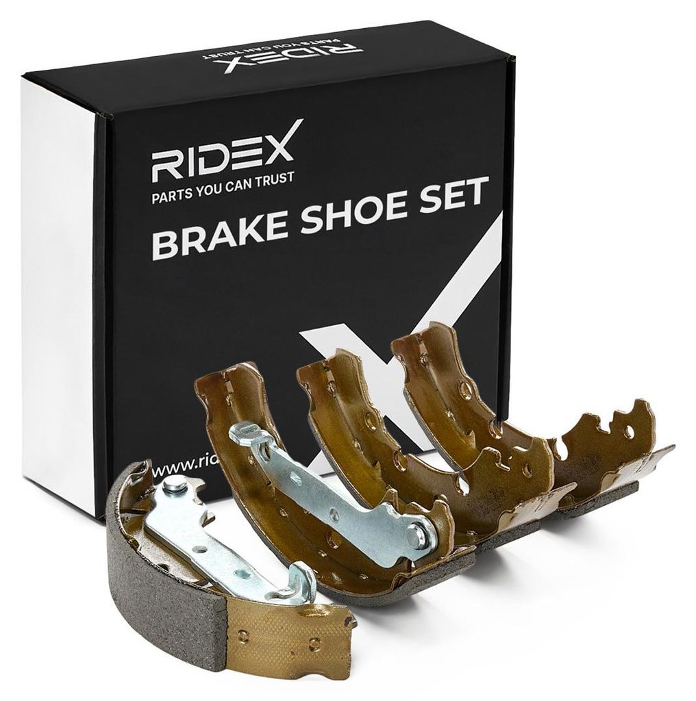 RIDEX Bremsbackensatz Trommelbremse Hinten für FORD Fiesta Mk5 Schrägheck (JH1, JD1, JH3, JD3) 70B0092