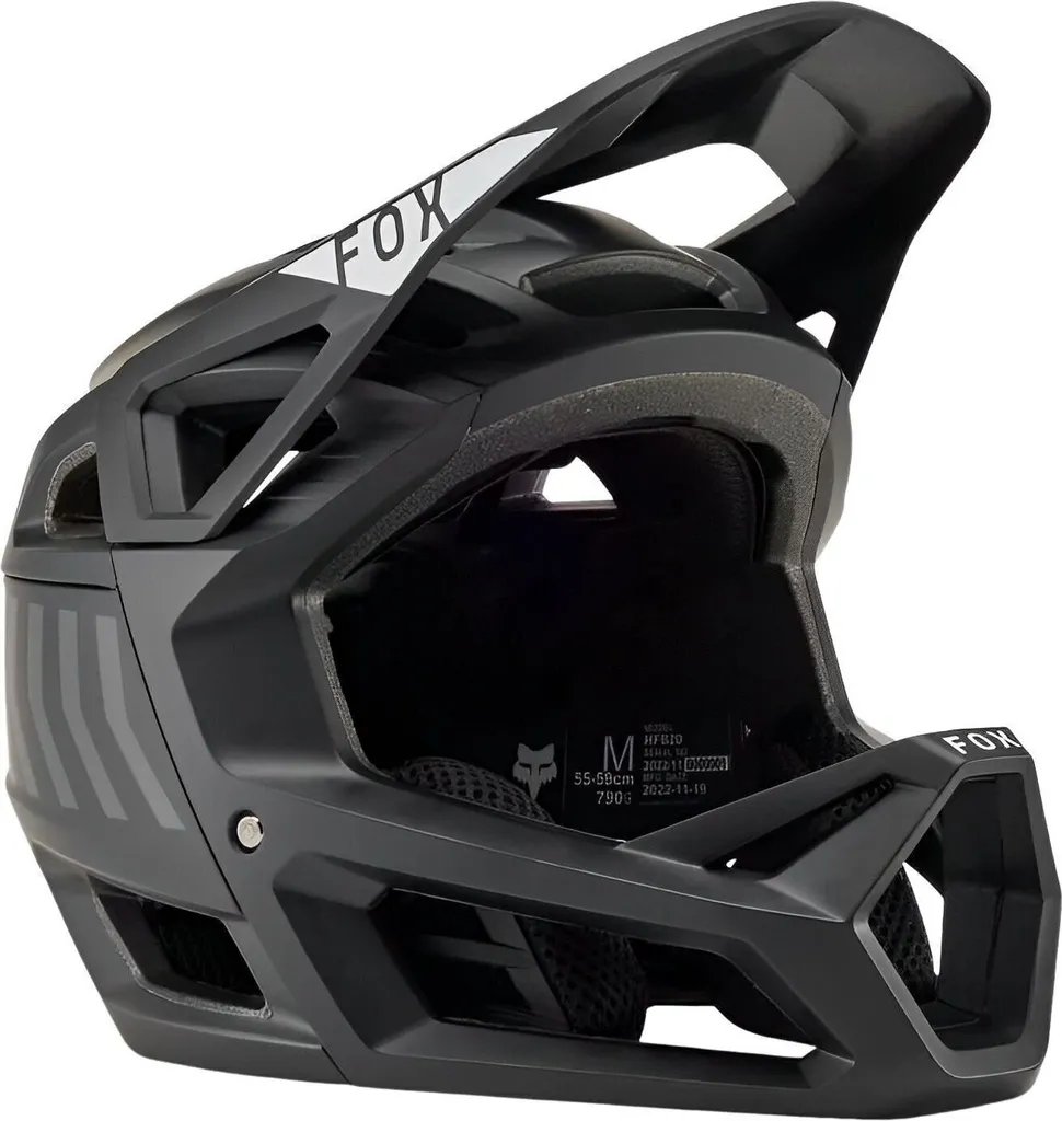 Casque VTT Intégral FOX Proframe Nace Noir Taille L pour Descente DH