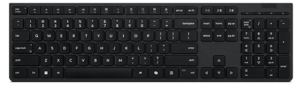 Clavier sans fil Lenovo Professional : finissez-en avec les câbles gênants