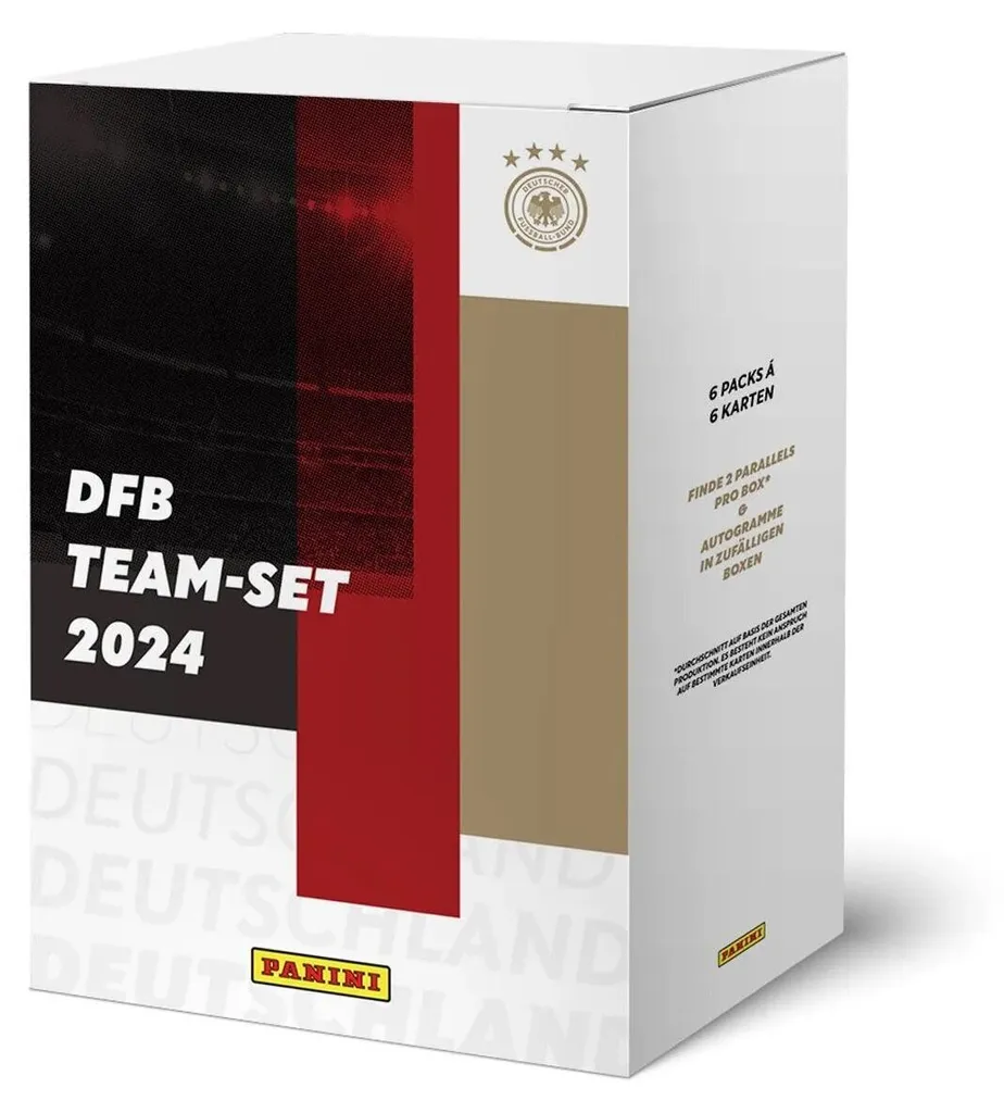 Panini DFB Teamset 2024 : 107 cartes de la série intégrale sans double