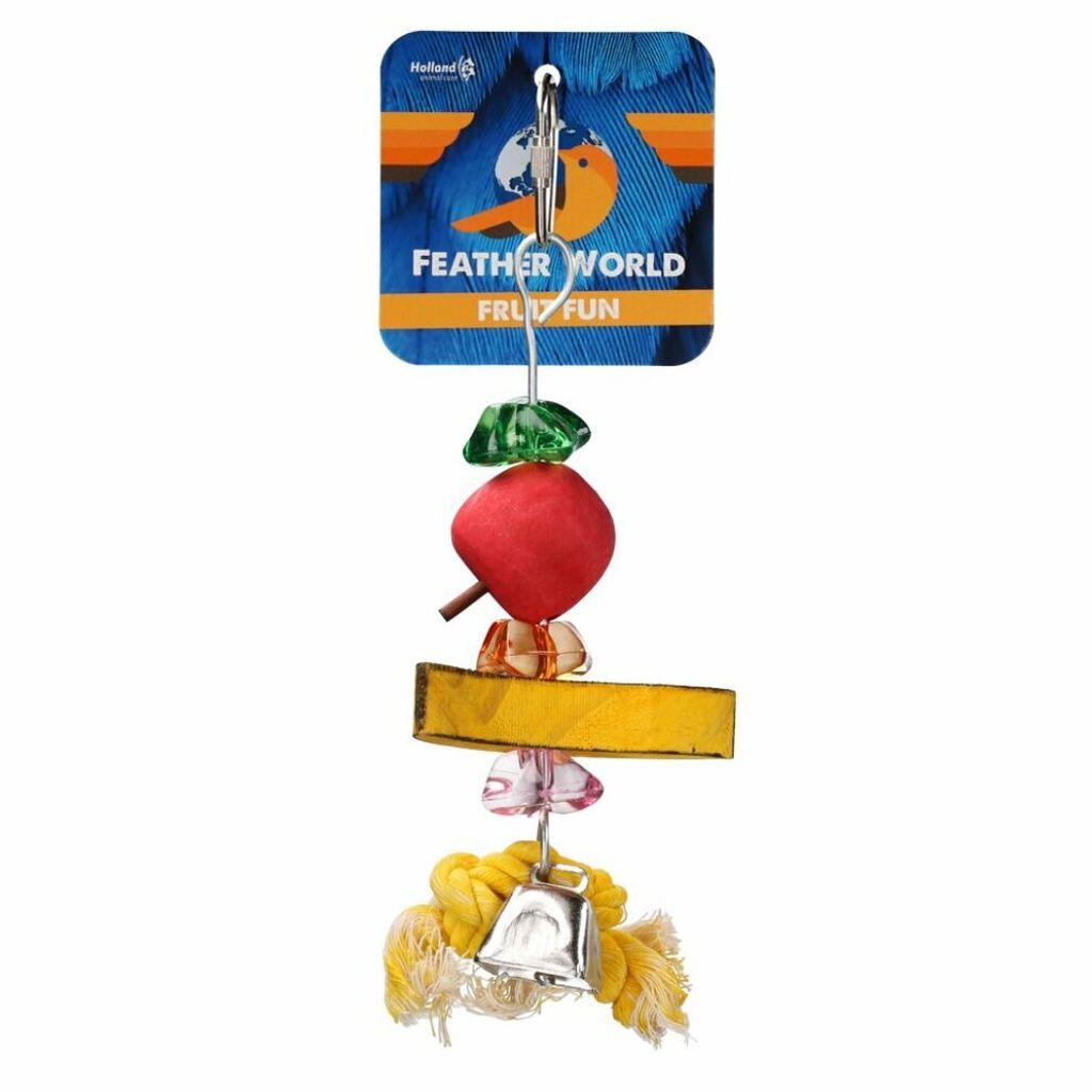 Feather World Vogelspielzeug Fruit fun