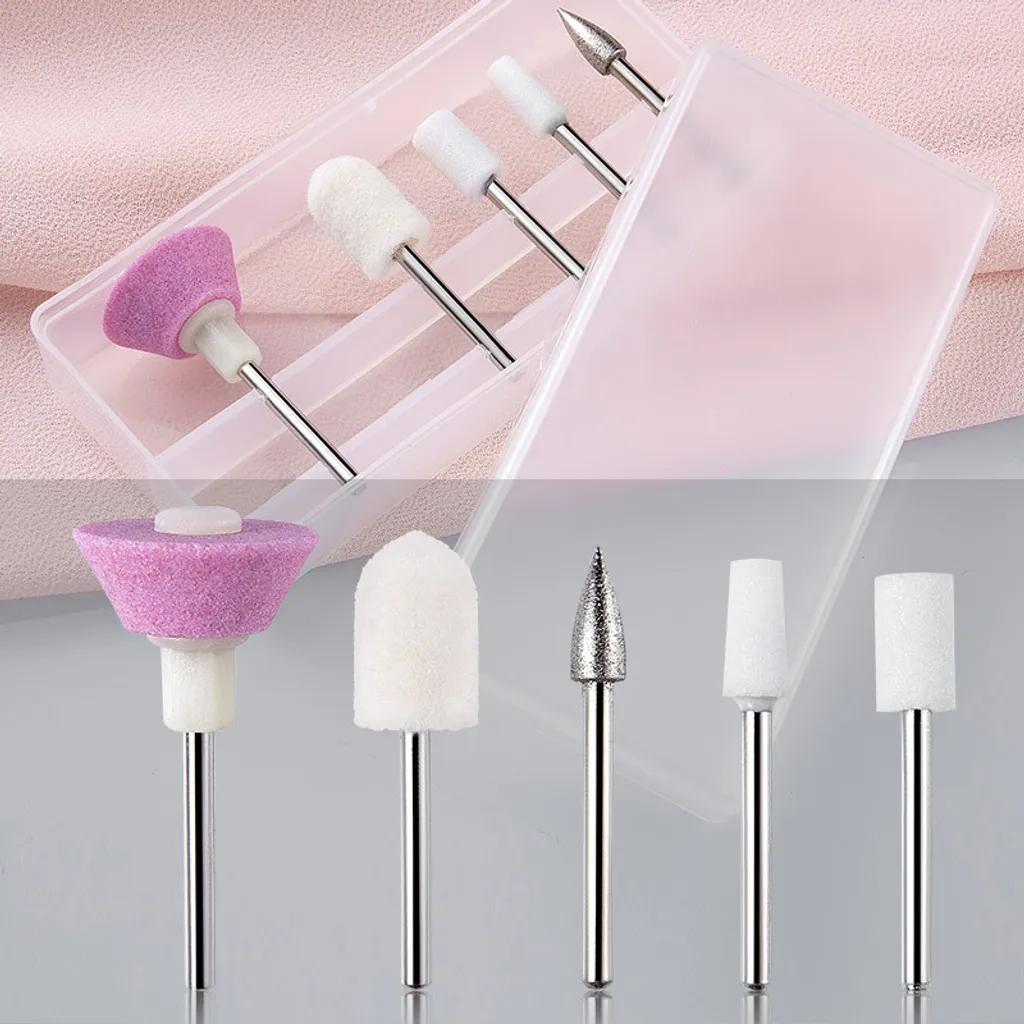INF Ponceuse à ongles électrique portable 3 vitesses avec lumière LED - 3