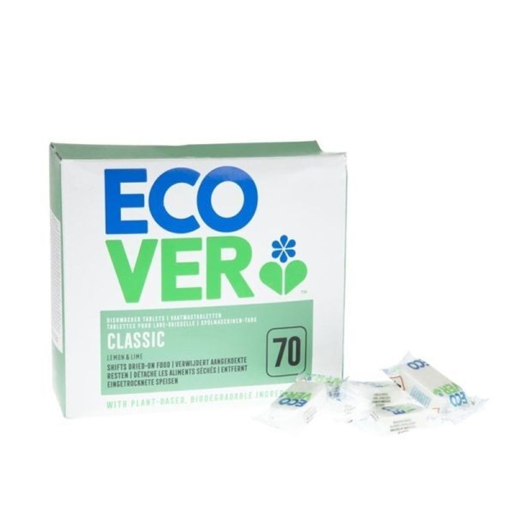 Ecover, Tablety do umývačky riadu, citrón a limetka, 70 Obrázok produktu 