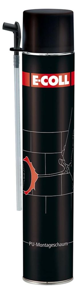 E-COLL PolyurethanMontageschaum 750ml (MDI-haltig) Produktbild 