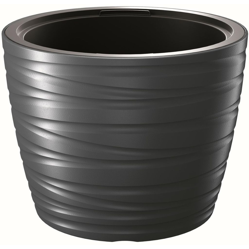 Prosperplast Pflanzentopf Amazing - Kunststoff - anthrazit Produktbild 