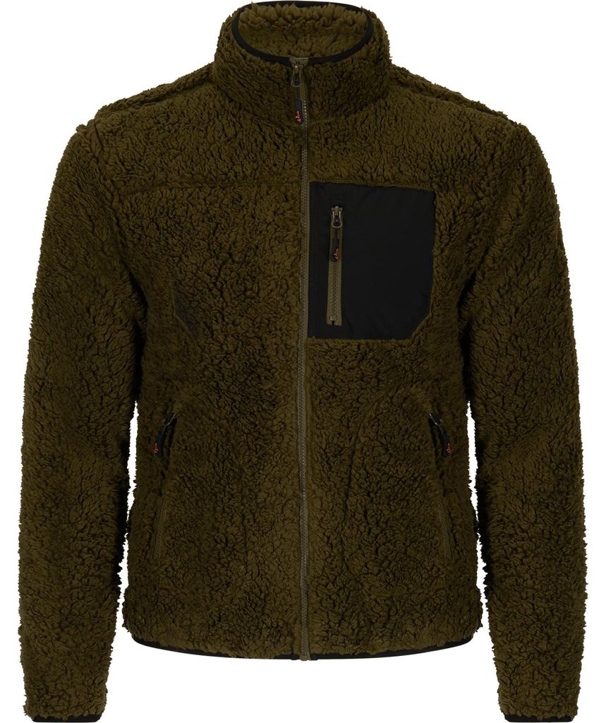 il Lago Prestige Teddyfleece-Jacke Halver Herren Produktbild 