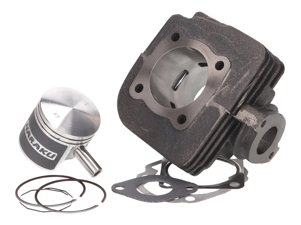 Kit Cylindre Naraku 70cc V.2 en Fonte pour Moteur Morini AC Scooter