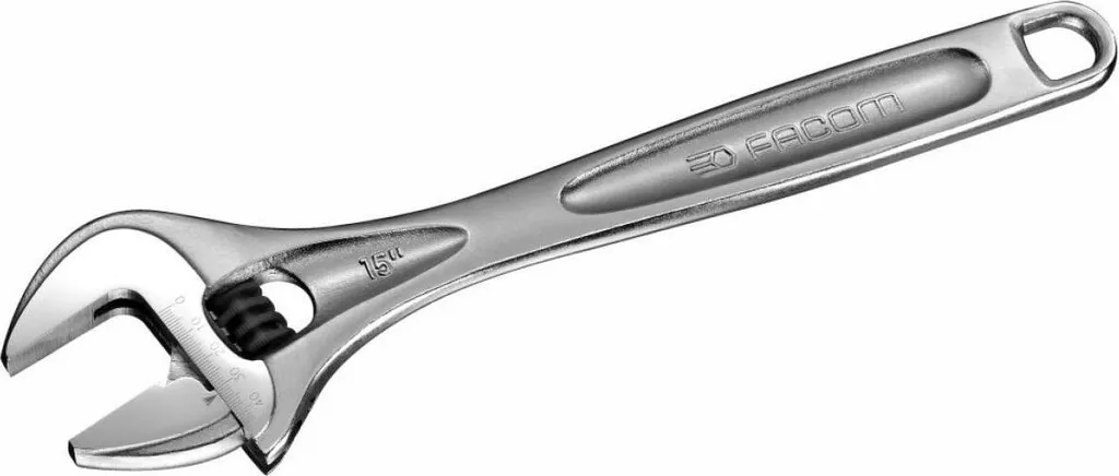 Clé à molette réglable 44 mm Facom - Idéal plomberie et maintenance pro