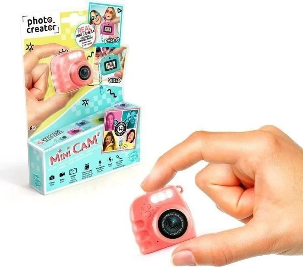 Mini Digital Camera TikTok Viral | Estetica Retro e Video FHD