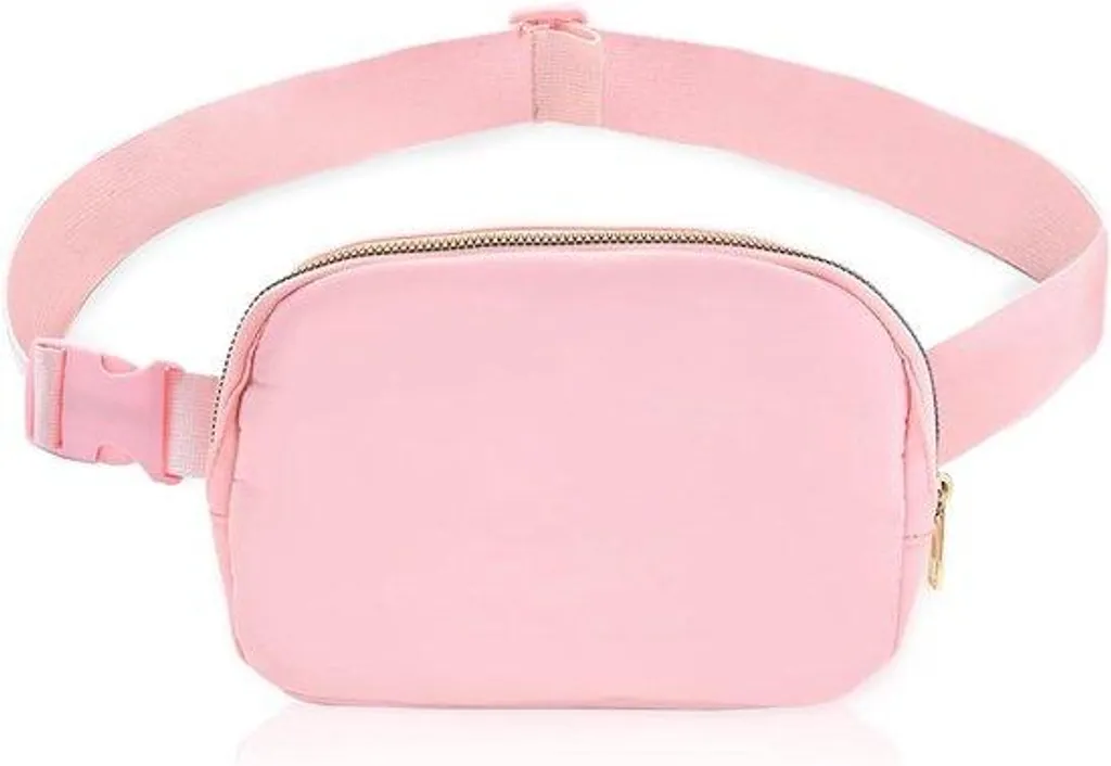 Sac de voyage étanche en nylon rose 20x25x14 cm pour cabine avion