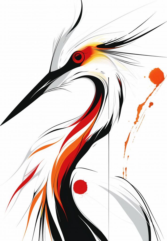 Plakat 42x59,4cm Storch