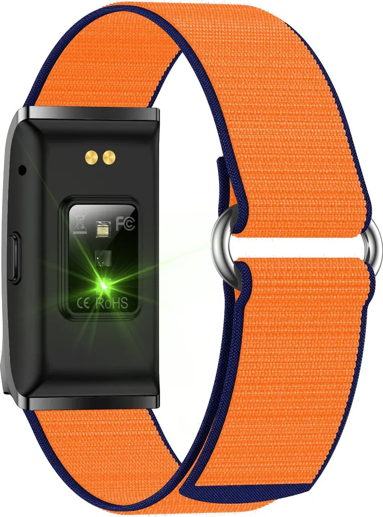 INF Smartwatch Arancia: Orologio Fitness e Salute - Spedizione Rapida