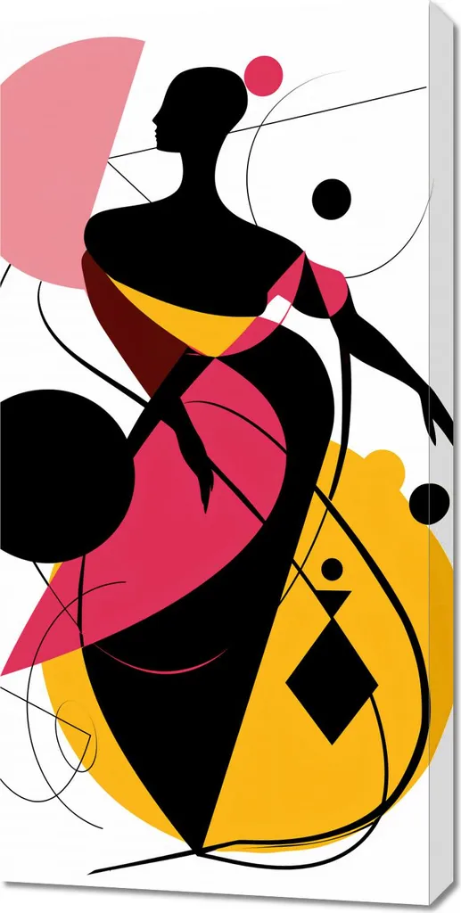 Image 50 x 100 cm Silhouette gracieuse - Sublimer une pièce sans âme