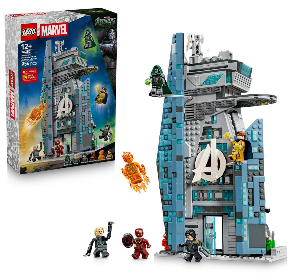 LEGO ǀ Marvel Avengers: Doomsday Neuer Avengers Tower Produktbild 