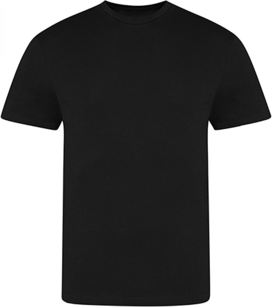 Just Ts JT100 | Herren Shirt The 100 T, Gekämmte, ringgesponnene Baumwolle - Farbe: Deep Black - Größe: M
