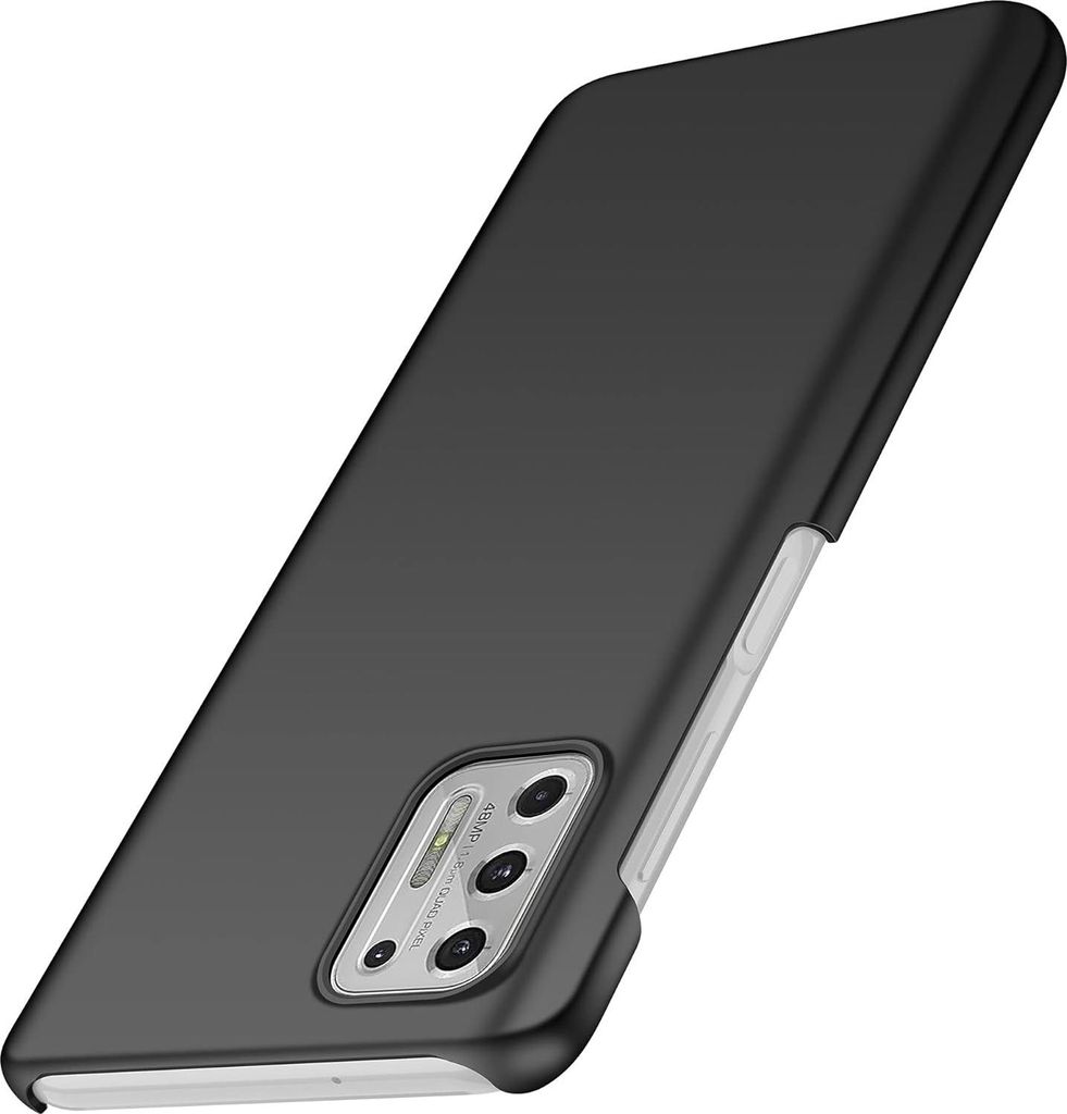 Motorola Moto G Stylus 2021 Hülle, Mattschwarz