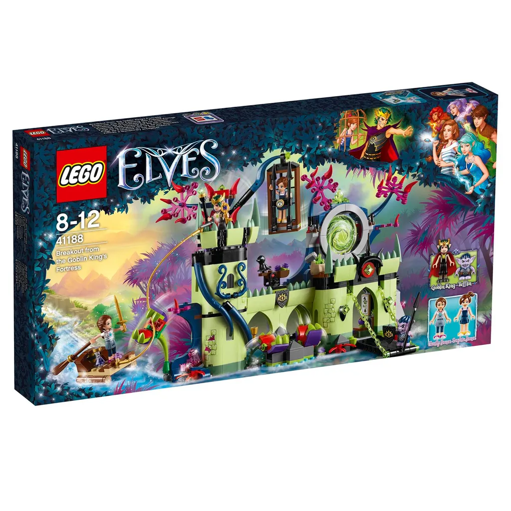 LEGO 41188 Évasion de la Forteresse Elves idéal pour développer l'imaginaire