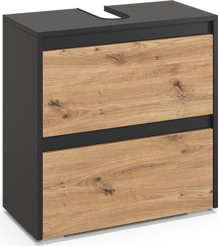 Waschbeckenunterschrank Vicco Majest Artisan 60.1 x 62 cm Produktbild 
