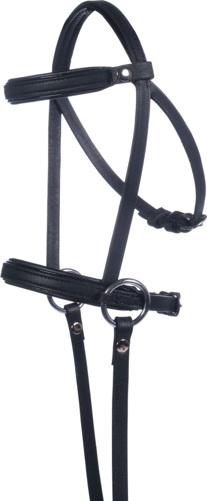 Trense -Hobby Horsing-  schwarz Produktbild 1
