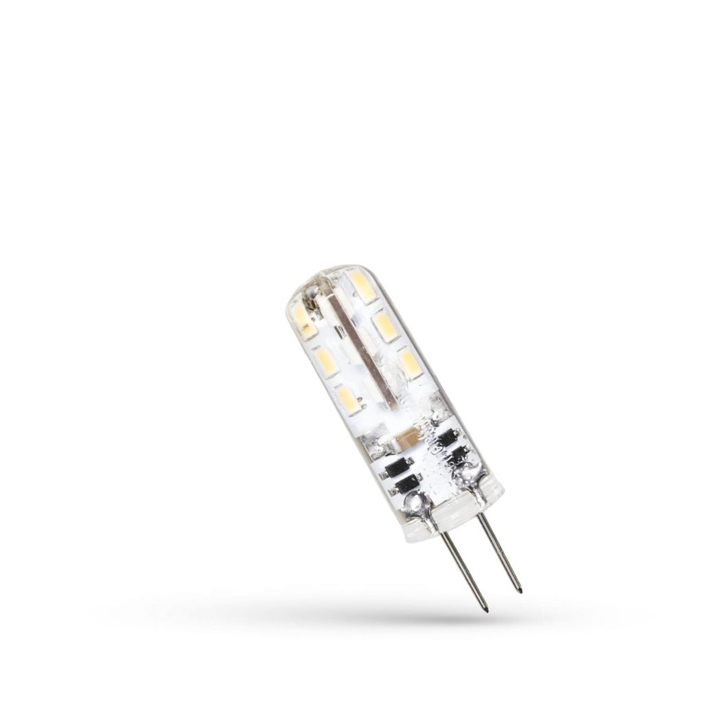 Spektrum LED žiarovka s päticou 1,5W G4 číra 12V 110lm Obrázok produktu 