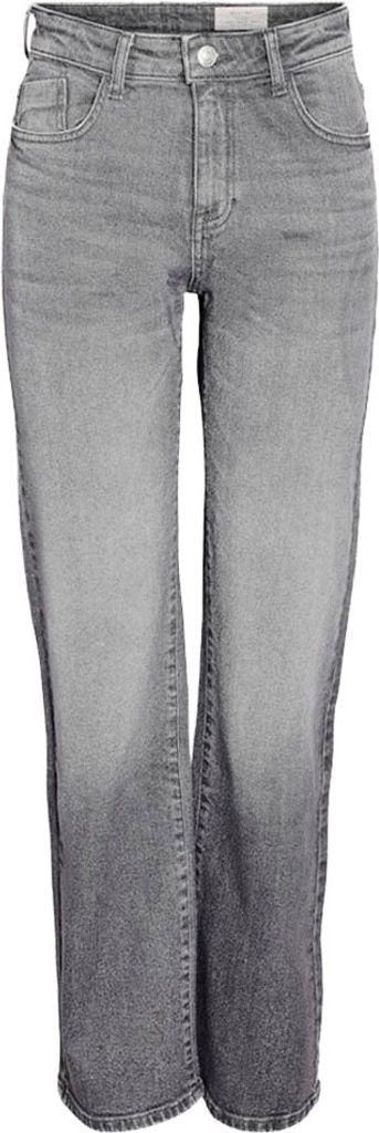 Noisy May Jeans Damen NMYOLANDA NW WIDE JEANS AZ371DG FWD NOOS dunkelgrau W30L30