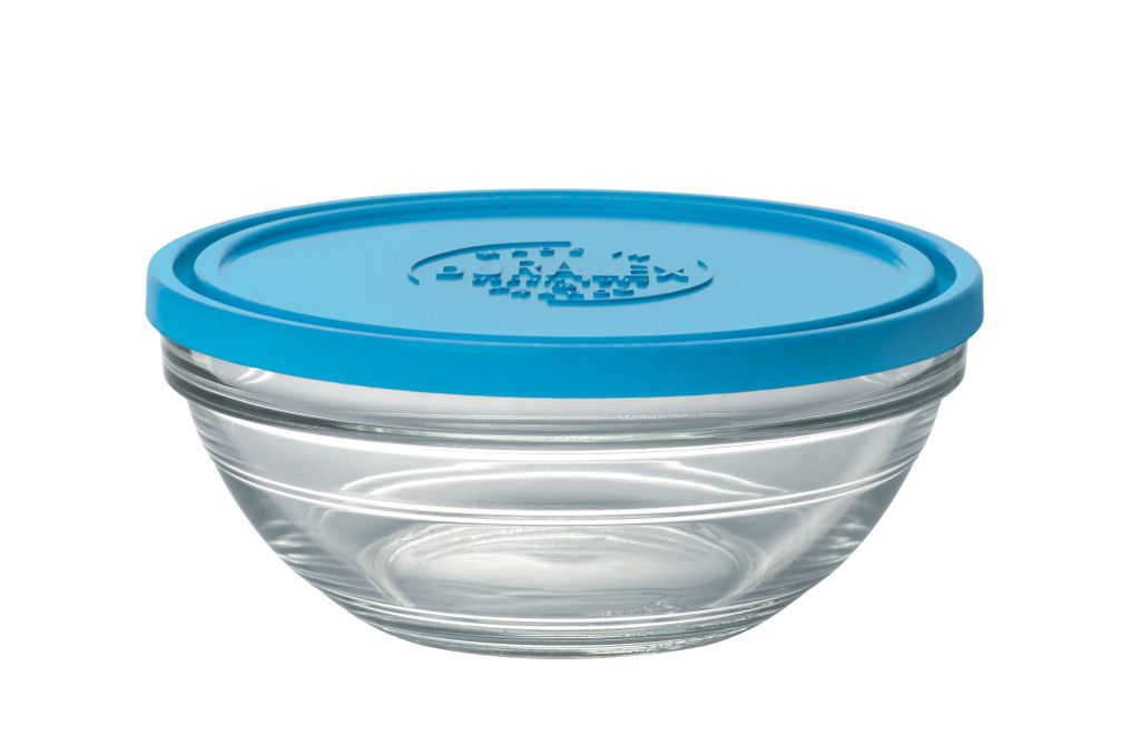 Lunchbox hermetisch Duralex Bol Red Freshbox Blau (970ml) (ø 17 x 7 cm)