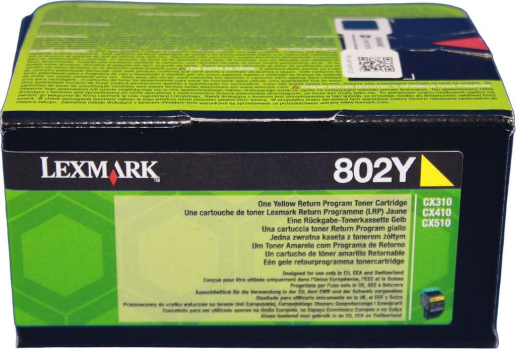 Lexmark Lexmark Cartridge 802Y Yellow Gelb (80C20Y0)